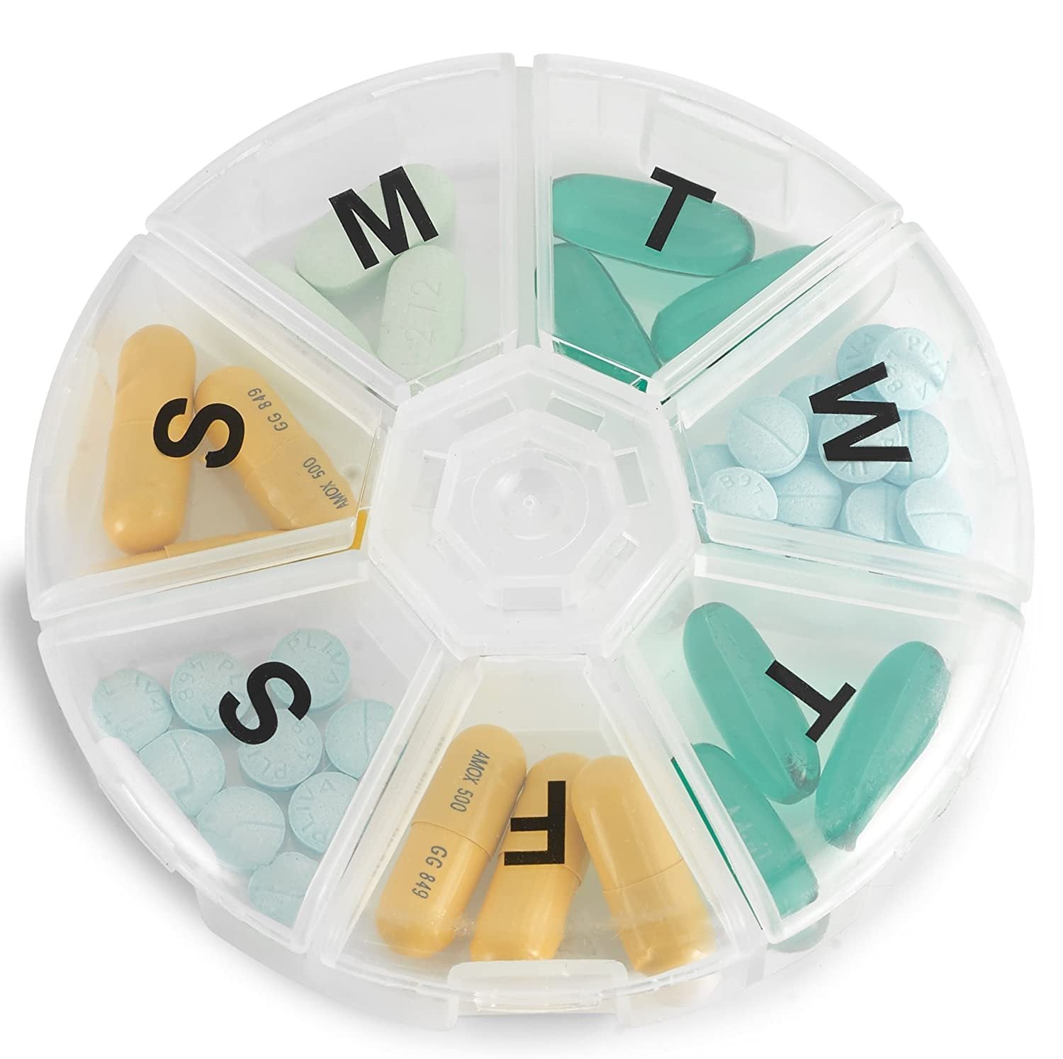 0302 7 Day Weekly Mini Pill Medicine Box Holder Storage Container Case Pill Box Splitters Travel Pill Box - SkyShopy 0302 7 Day Weekly Mini Pill Medicine Box Holder Storage Container Case Pill Box Splitters Travel Pill Box - SkyShopy